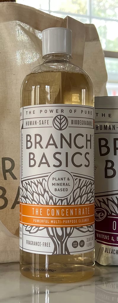 Branch Basics Concentrate on kitchen table
Non-toxic Amazon finds