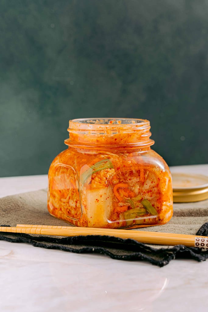 healthy gut, kimchi