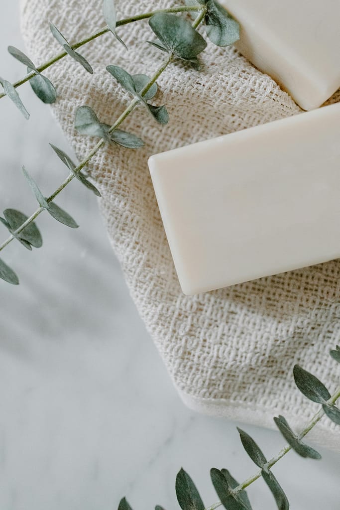 Eucalyptus with soap and towel fragrance-free alternative