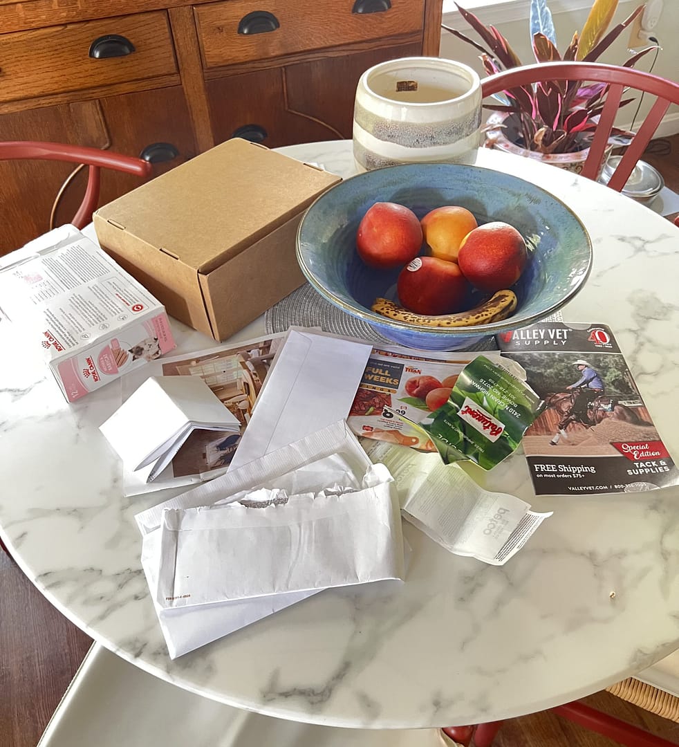 Cluttered Table, How Your Home Affects Your Body